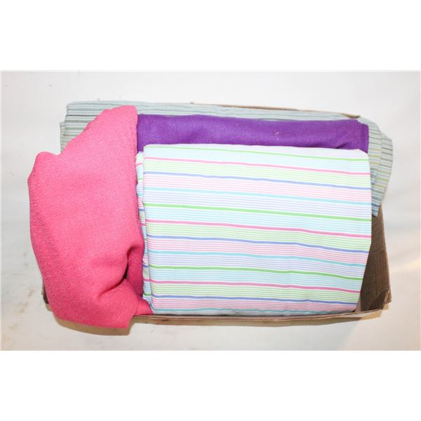 FABRIC - BOX LOT ASSORTED