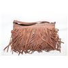 Image 1 : WESTERN CARGO FRINGED PURSE 10"X6", ZIPPER