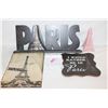 Image 1 : PARIS WOODEN DÉCOR, PARIS EARRINGS, EIFFEL TOWER