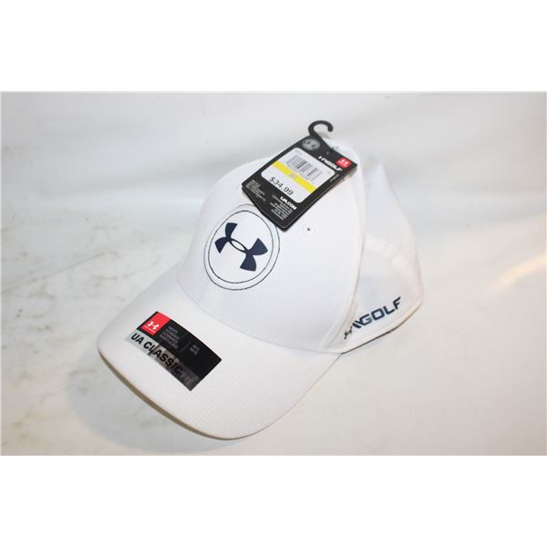 NEW UNDER ARMOUR BASEBALL CAP, ATTACHED TAG