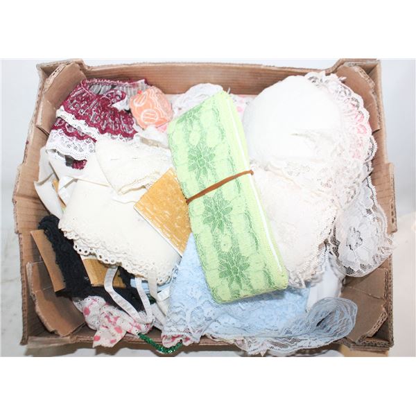 FLAT OF LACE/CRAFTING