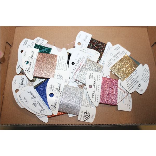 15 FYREWERKS & TREASURE BRAID THREAD