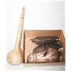 Image 1 : VINTAGE CARVED TRIBAL WOOD BOX LOT