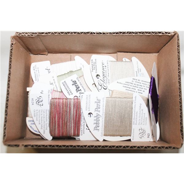 15 ASSTD BRANDS NEEDLE POINT THREAD