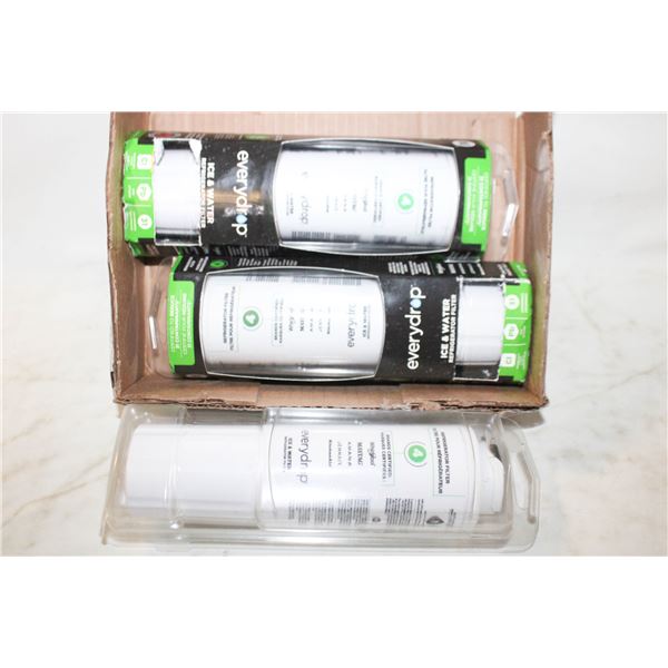 3 FRIDGE WATER FILTERS FILTER 4