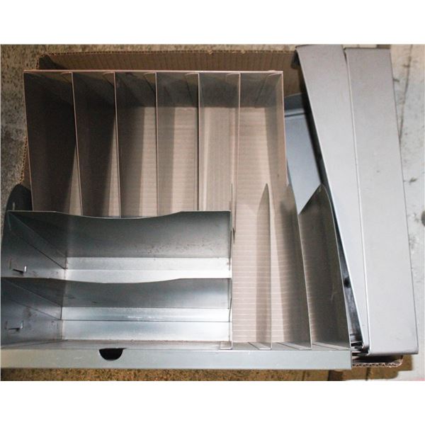 VINTAGE METAL DESK/OFFICE ORGANIZERS