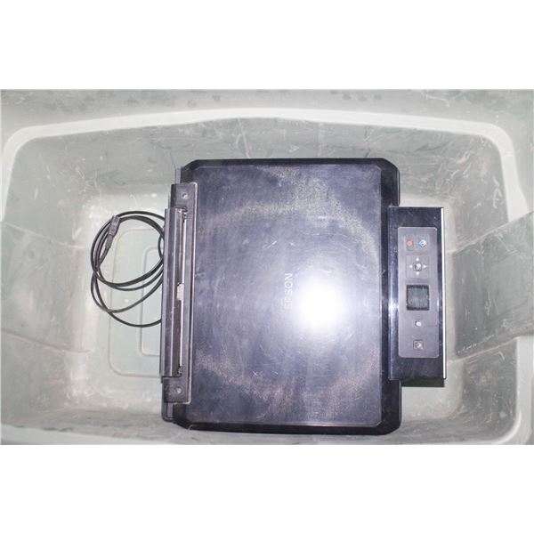 STORAGE TOTE WITH EPSON