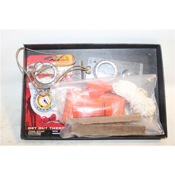 OUTDOOR/SURVIVALIST GEAR ASSORTED