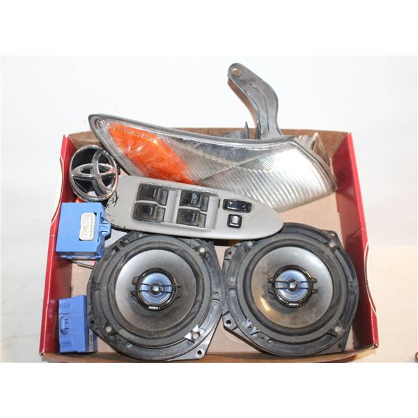 FLAT OF TOYOTA VEHICLE PARTS