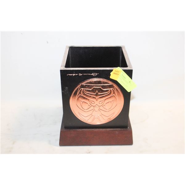 ESTATE HAIDA COPPER/WOOD LARGE BOX-ESTATE