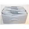 Image 1 : 4 FOLDABLE CLOTH BINS 11"X16"X8" HIGH