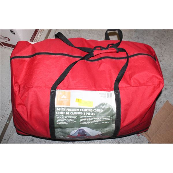 OZARK TRAIL 6 PERSON TENT COMBO IN BAG-ESTATE