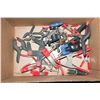 Image 1 : BOX OF ASSORTED WORK CLAMPS