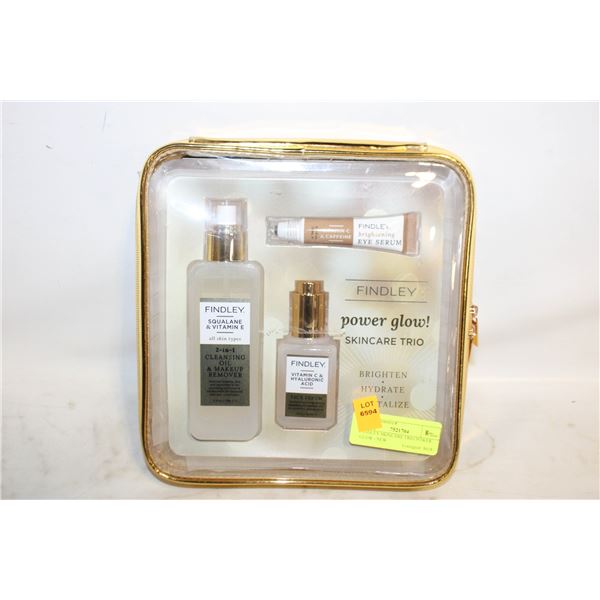 FINDLEY SKINCARE TRIO POWER GLOW - NEW