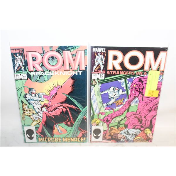 ROM SPACEKNIGHT #59 & 60