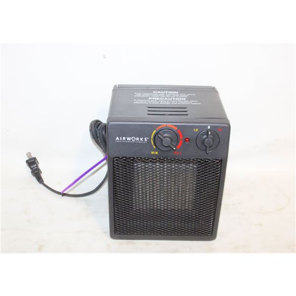 AIRWORKS ELECTRIC SPACE HEATER