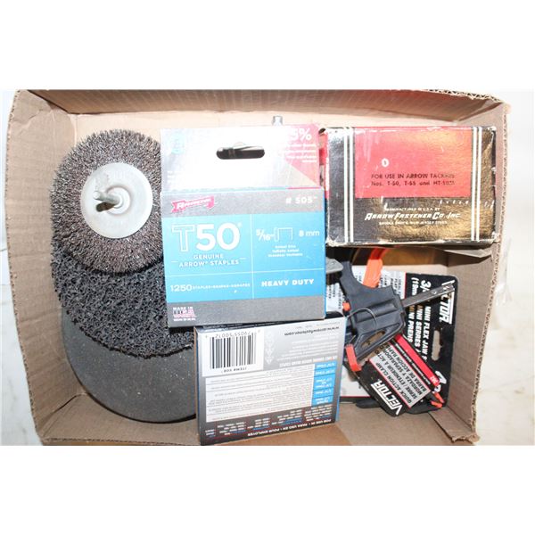 TOOLS- BOX LOT ASSORTED