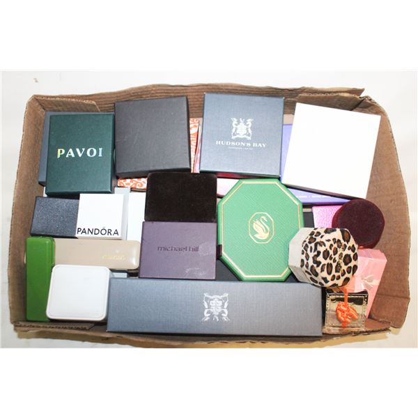 LOT OF 25 JEWELRY BOXES