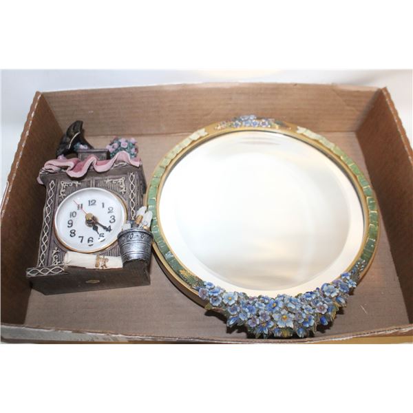 ART DECO BARBOLA MIRROR WITH VINTAGE