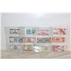 Image 1 : LOT OF 12 OLD VARIOUS WORLD BANKNOTES