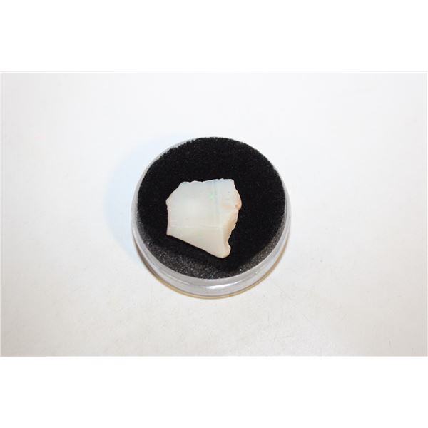 17.65 CTS ROUGH WHITE OPAL GEMSTONE