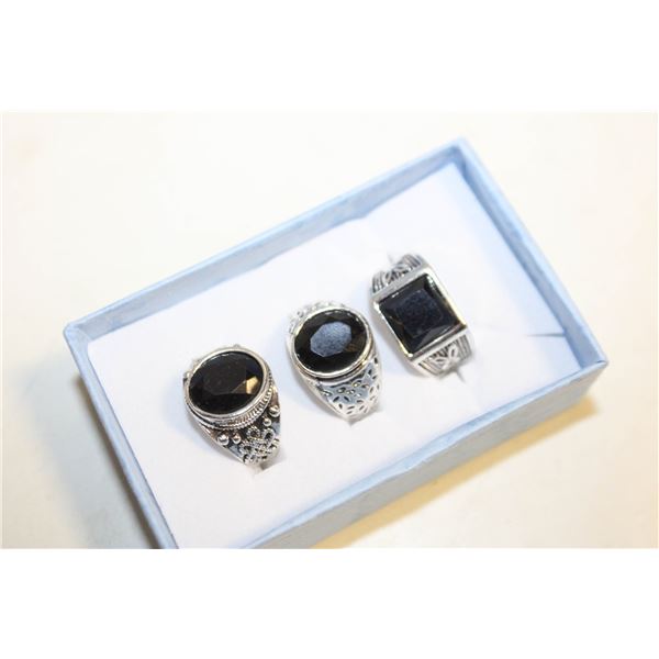 NEW 3PCS/SET RING SET SZ9