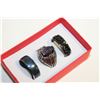 Image 1 : NEW 3PCS/SET MENS RINGS SZ11