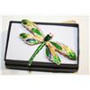 Image 1 : NEW GREEN DRAGONFLY BROOCH ENAMEL