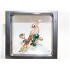Image 1 : NEW PARROT BROOCH MULTI RHINESTONE