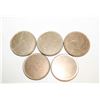 Image 1 : VINTAGE LOT OF 5 BLANK TOKEN PLANCHETS, BU