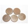 Image 1 : VINTAGE LOT OF 5 BLANK TOKEN PLANCHETS, BU