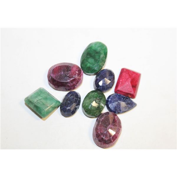 100.30 CTS OF VARIOUS RUBY, EMERALD & SAPPHIRE GEM