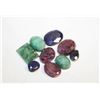 Image 1 : 108.45 CTS OF VARIOUS RUBY, EMERALD & SAPPHIRE GEM