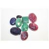Image 1 : 103.45 CTS OF VARIOUS RUBY, EMERALD & SAPPHIRE GEM