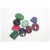 Image 1 : 94.30 CTS OF VARIOUS RUBY, EMERALD &