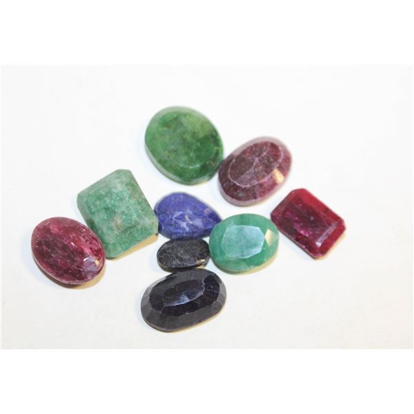 104.20 CTS OF VARIOUS RUBY, EMERALD & SAPPHIRE GEM