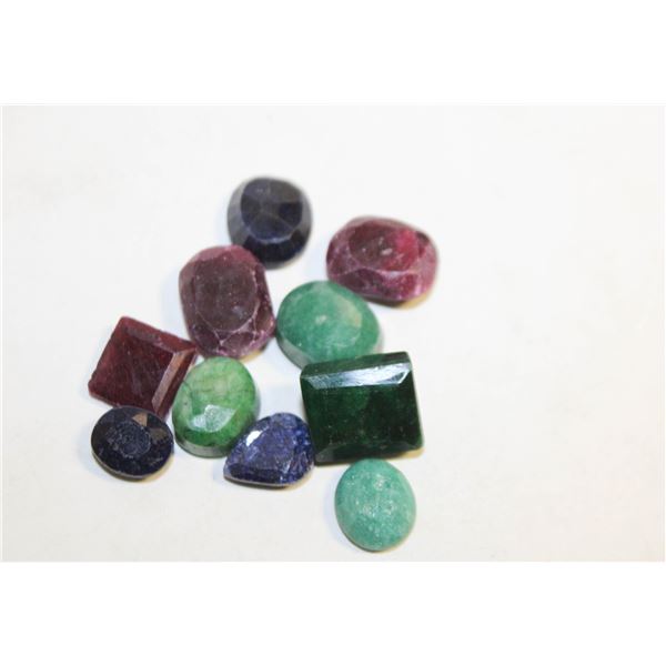 102.20 CTS OF VARIOUS RUBY, EMERALD & SAPPHIRE GEM