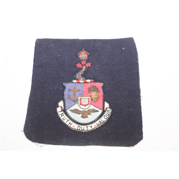 OLD ROYAL MILITARY COLLEGE OF CANADA PATCH