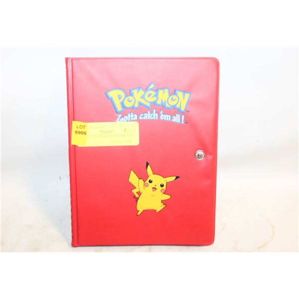VINTAGE 1990'S POKEMON PIKACHU RED