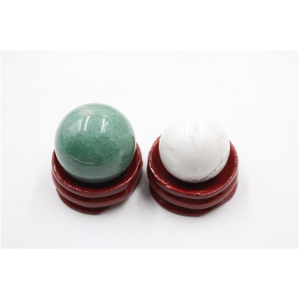 #225-NATURAL WHITE TURQUOISE & GREEN AVENTURINE