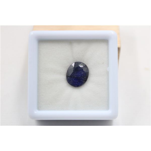 #87.NATURAL BLUE SAPPHIRE GEMSTONE 6.00CT