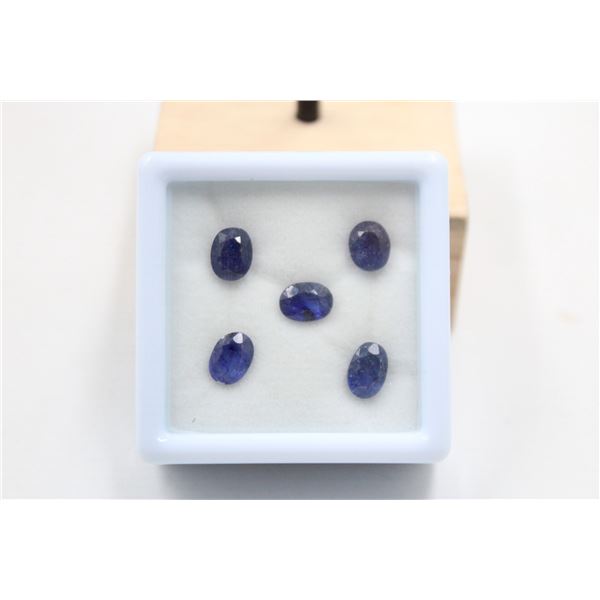 #95.NATURAL BLUE SAPPHIRE GEMSTONES 7.05CT
