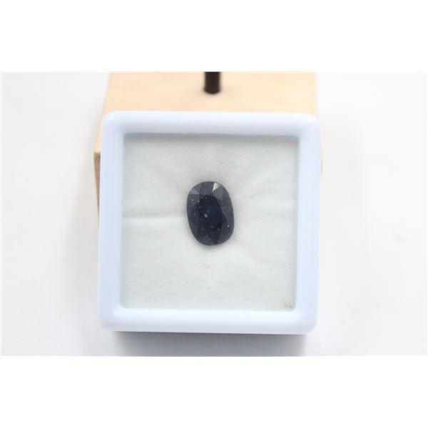 #85.NATURAL BLUE SAPPHIRE GEMSTONE 5.80CT