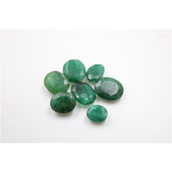 #17-NATURAL GREEN EMERALD GEMSTONES 43.30 CT