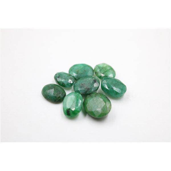 #20-NATURAL GREEN EMERALD GEMSTONES 41.40 CT