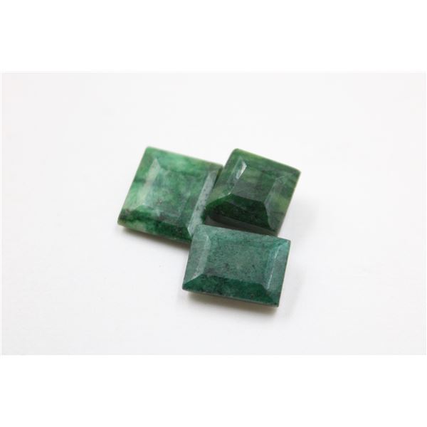 #04-NATURAL GREEN EMERALD GEMSTONES 34.70CT
