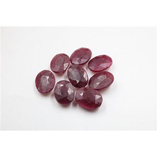 #51-NATURAL RED RUBY GEMSTONES  77.25 CT