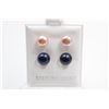 Image 1 : #154-NATURAL AKOYA PEARL STUD EARRINGS