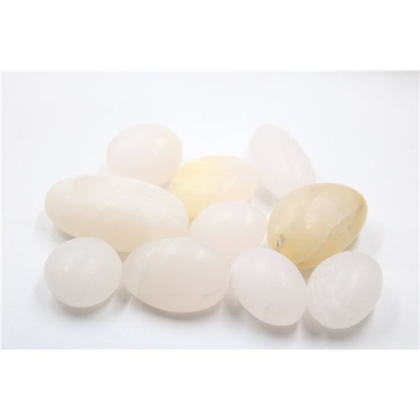 #178-NATURAL PINK JADE TUMBLE 750CT