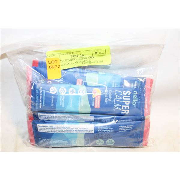 NELLO CALMING DRINK MIX, RASPBERRY LEMONADE &